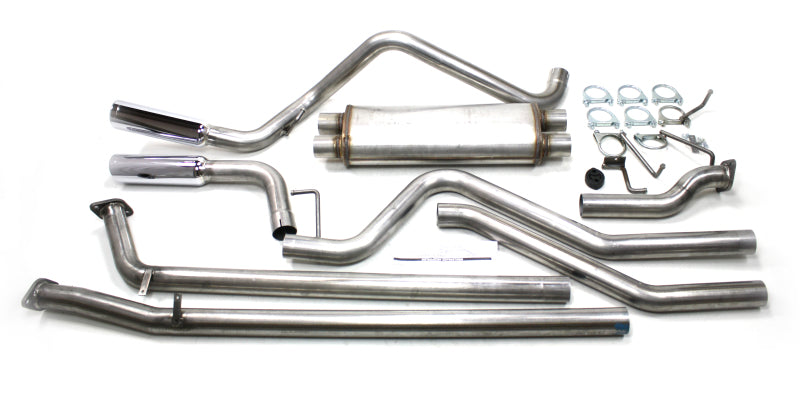 JBA 40-9004 07-20 fits Toyota Tundra 4.6L/4.7L/5.7L 409SS Pass Side Dual Exit Cat-Back Exhaust