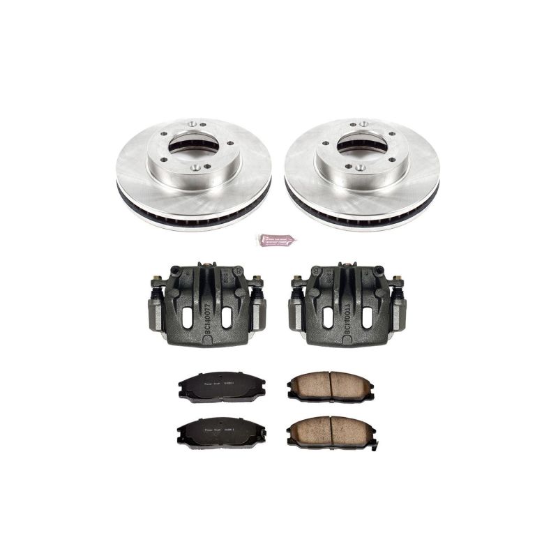 Power Stop KCOE5899 03-06 fits Kia Sorento Front Autospecialty Kit w/Cals