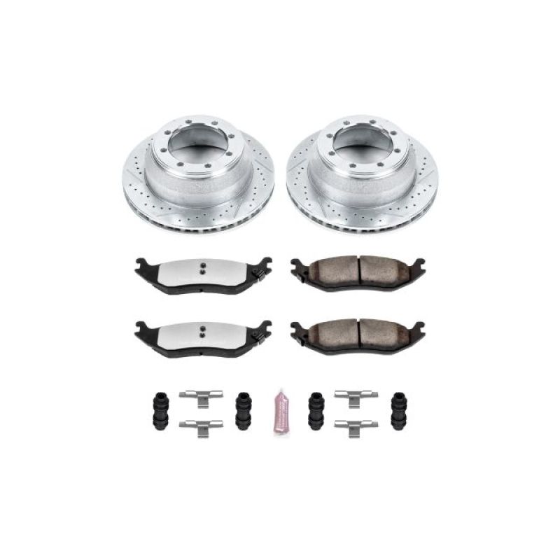 PowerStop K5270-36 2003 fits Dodge Durango Rear Z36 Truck & Tow Brake Kit