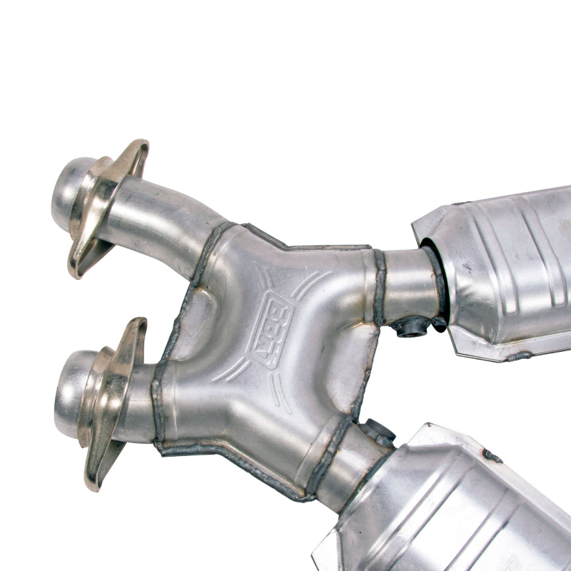 BBK 1638 Mustang 4.6 GT / fits Cobra 96-04 Short Mid X Pipe w Catalytic Convert