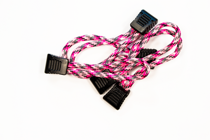 Fishbone Offroad FB51279-I Paracord Zipper Pulls 5 Pcs Pink Camo