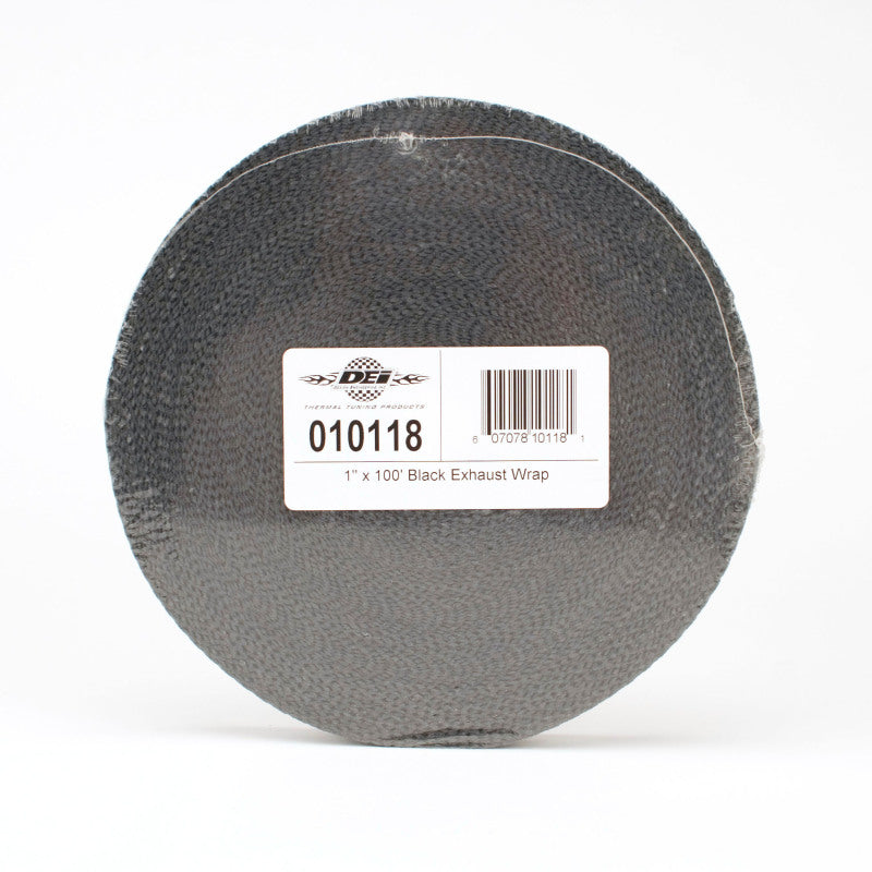 DEI 10118 Exhaust Wrap 1in x 100ft - Black