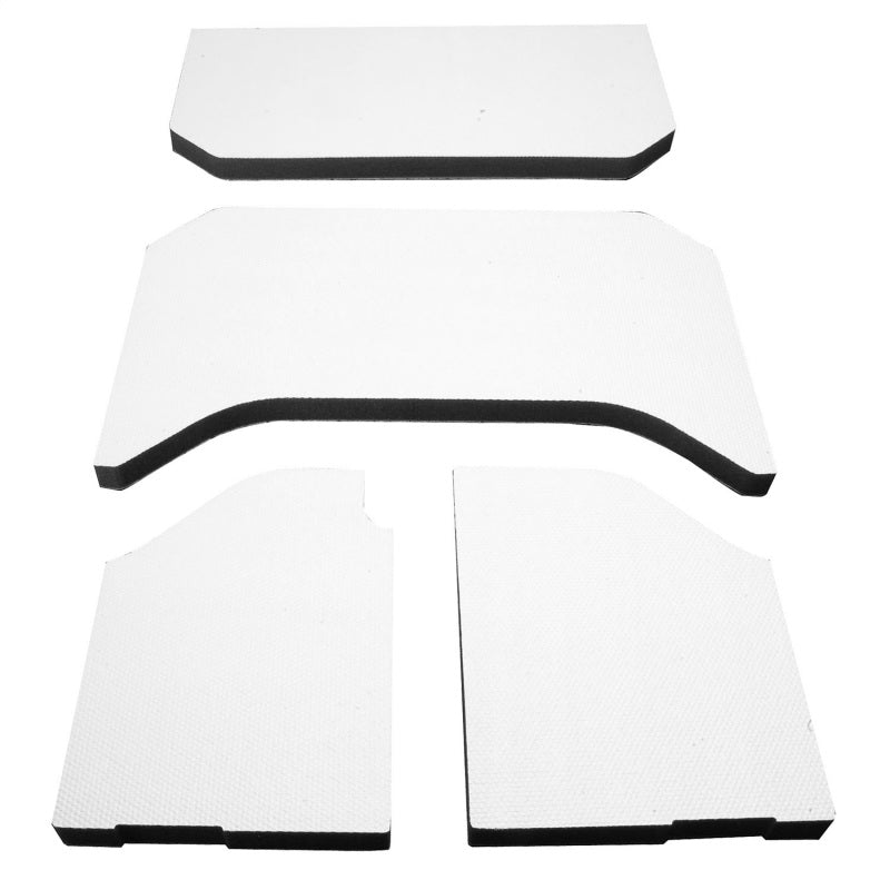 DEI 50135 fits Jeep 07-10 Wrangler JK 4-Door Boom Mat Headliner - 4 Piece - Whi