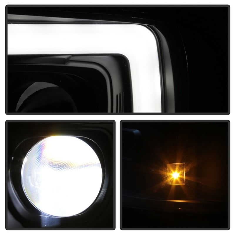 Spyder 5087911 fits Ford 05-07 F250/350/450 Super Duty Projector LED Black PRO-