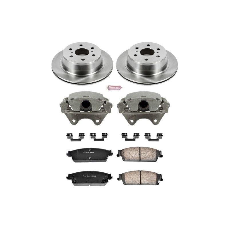 PowerStop fits Cadillac 07-14 Escalade Rear Autospecialty Brake Kit w/Calipers