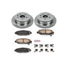 PowerStop KOE1072 fits Lexus 92-98 SC300 Rear Autospecialty Brake Kit