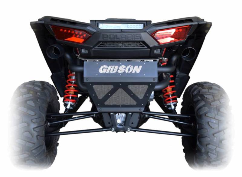 Gibson 999701000S-B fits Polaris RZR UTV Beauty Plate - Black Ceramic