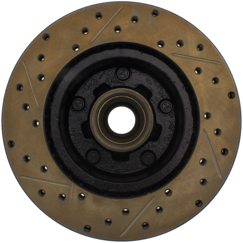 Stoptech 127.62000L Slotted & Drilled Sport Brake Rotor