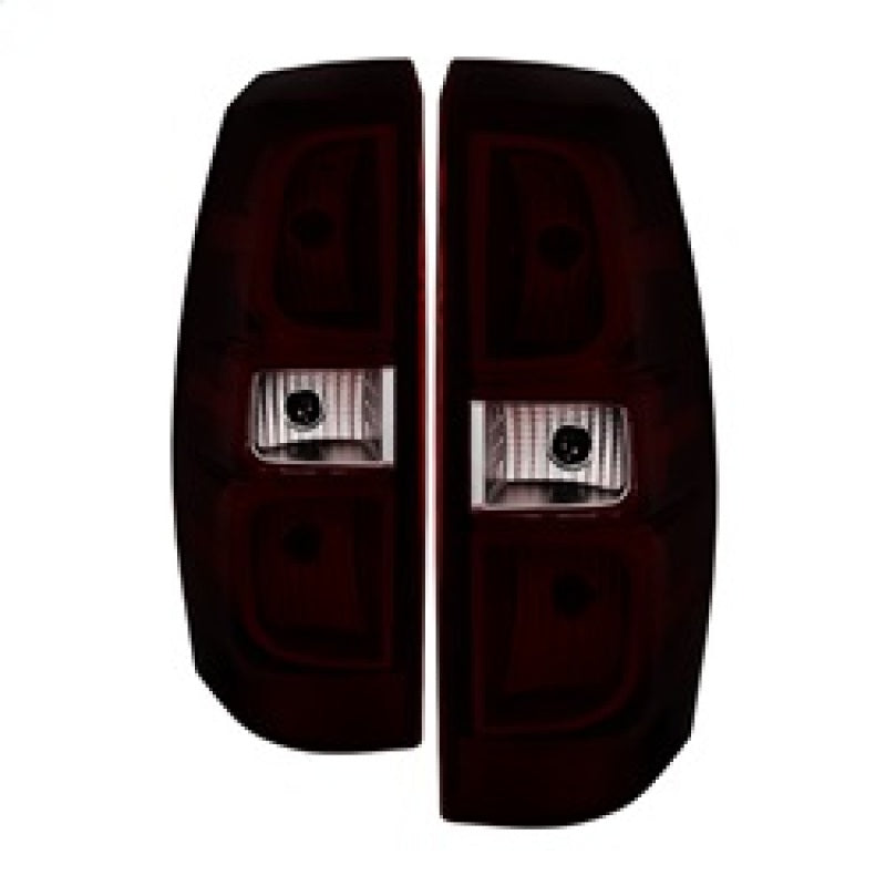 9031854 Xtune fits Chevy 07-13 Avalanche OE Style Tail Lights Red Smoked ALT-J