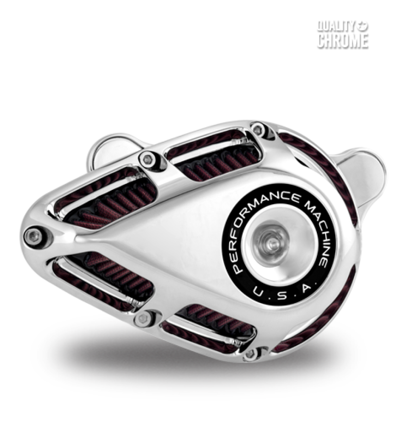 Performance 0206-2112-CH Machine Jet Air Cleaner - Chrome