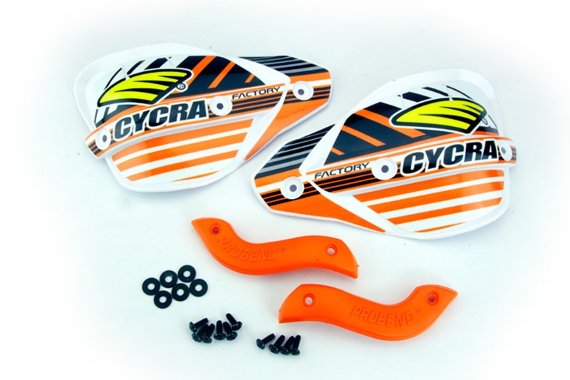 Cycra 1CYC-1016-22 Factory Enduro Hanshield - Orange