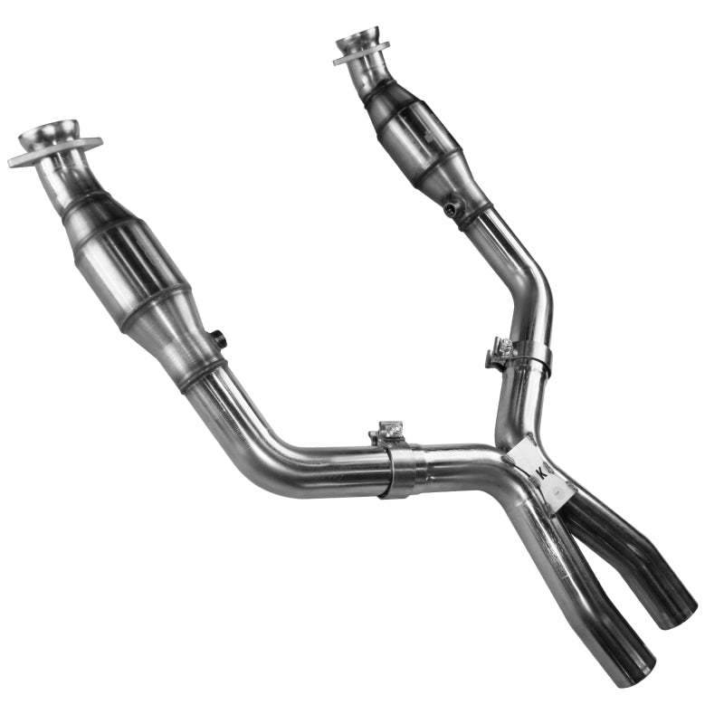 Kooks 11313200 05-10 fits Ford Mustang GT 4.6L 3V Auto/Manual 2 1/2in x 2 1/2in OEM Cat X Pipe Kooks HDR Req
