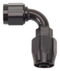 Russell 613195 Performance -12 AN Black 90 Degree Full Flow Swivel Hose End