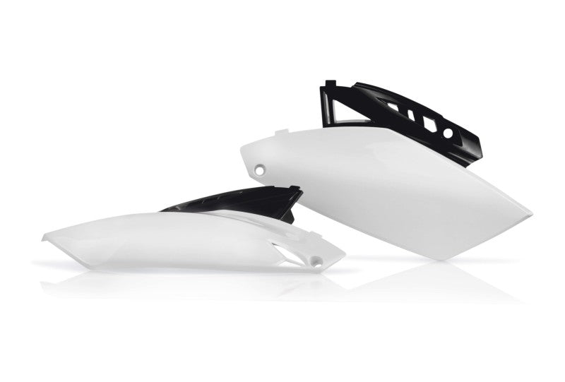 Acerbis 2171801035 fits Yamaha 10-13 YZ250F Side Panels - White/Black