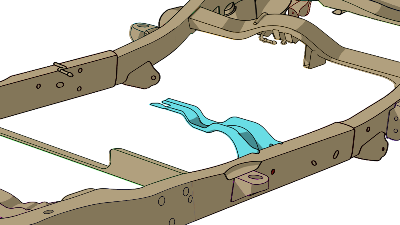 RustBuster RB7411 Tank Support Bracket