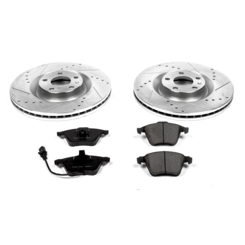 PowerStop K2934 fits Audi 04-09 S4 Front Z23 Evolution Sport Brake Kit