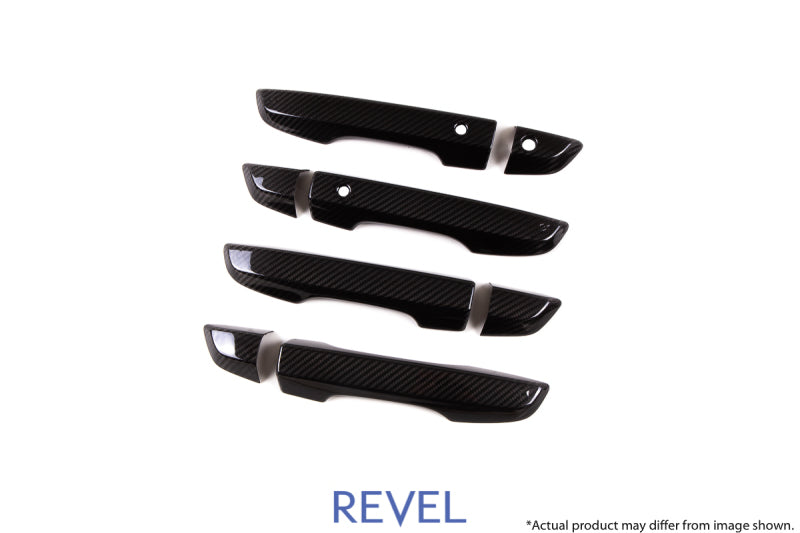 Revel 1TR4GT0AH12 GT Dry Carbon Door Outer Handle Cover (FL/FR/RL/RR) 16-18 fits