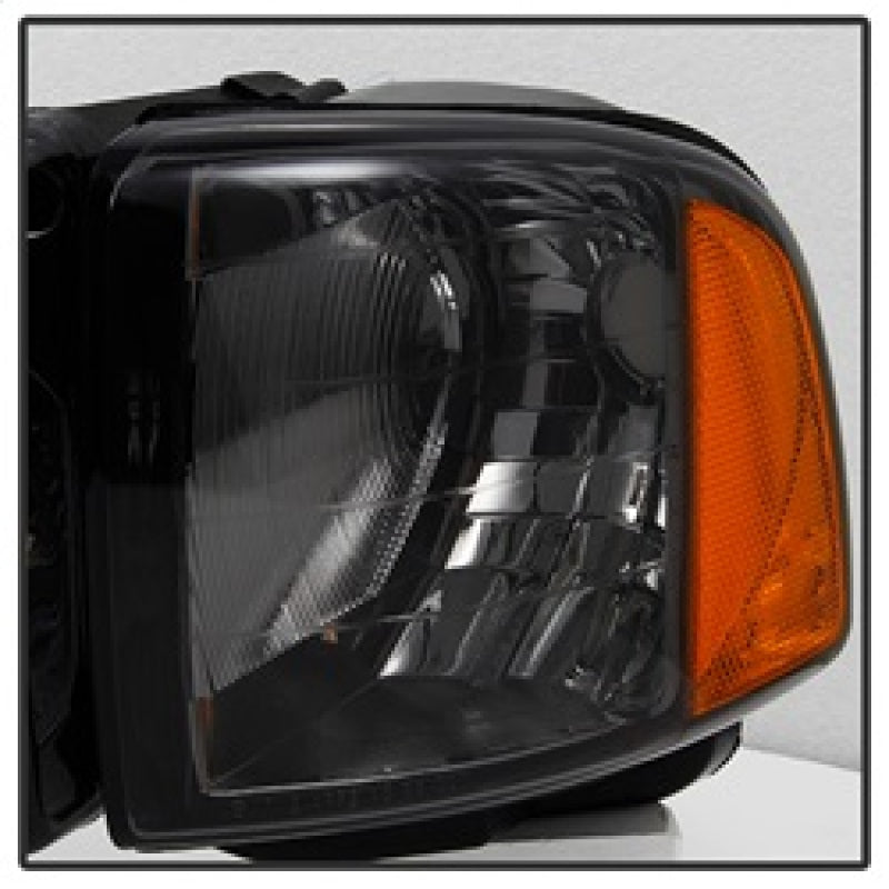 9032172 Xtune fits Dodge 99-20 Ram Sport Model Only 1902 OEM Headlights Smoked
