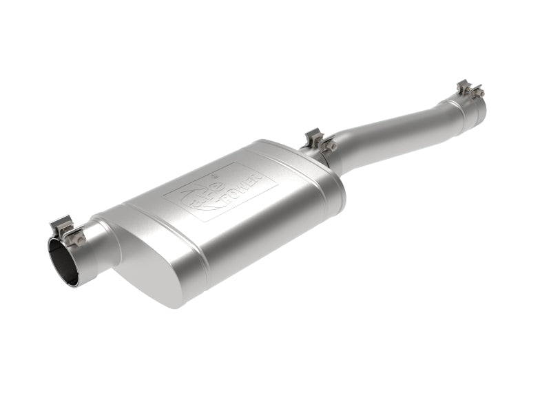 AFE 49C44114 GT Series 3in 409 Stainless Steel Muffler Upgrade 2019 fits GM Si