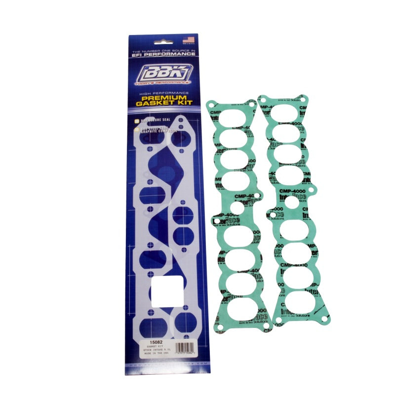 BBK 15082 Mustang 5.0 Upper To Lower EFI Intake EFI Manifold Gasket Set Factory