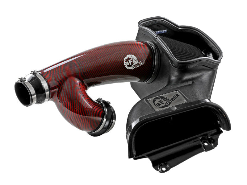 AFE 57-10031KR fits Ford F-150 Track Series Red Kevlar Carbon Fiber C/A Intake