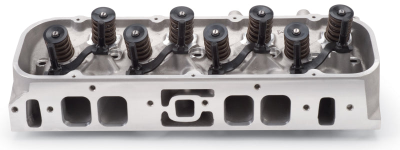 Edelbrock 50459 Cyl Head E-Street BB fits Chevy Oval Port Complete Single