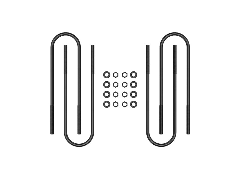ICON 37001 fits Ford 00-04 F-250/F-350 Front Semi Round U-Bolt Kit