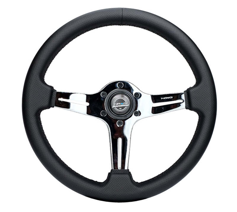 NRG ST-018CH-PR ST-018CH-PR Light Weight Gaming Steering Wheel - 350mm 3 Chrome