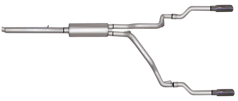 Gibson 66539 fits Dodge 05-07 Dakota Laramie 3.7L 2.5in Cat-Back Dual Split Exh