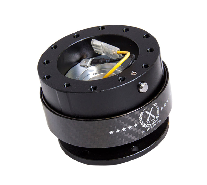 NRG SRK-200CF Quick Release Gen 2.0 - Black Body / Black Carbon Fiber Ring