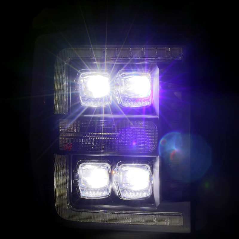 AlphaRex 880147 fits Ford 11-16 F-350 SD NOVA LED Proj Headlights Plank Style A