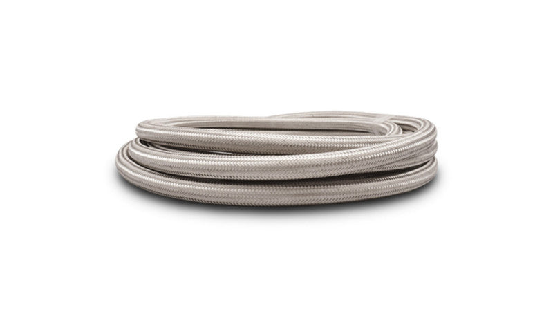Vibrant 18526 Stainless Steel Braided Flex Hose w/PTFE Liner AN -16 (10ft Roll)