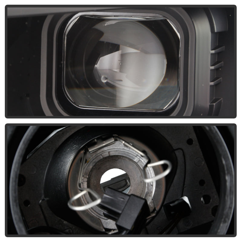 Spyder 5087331 fits Chevy 16-18 Camaro Halogen Model Projector Headlights Black