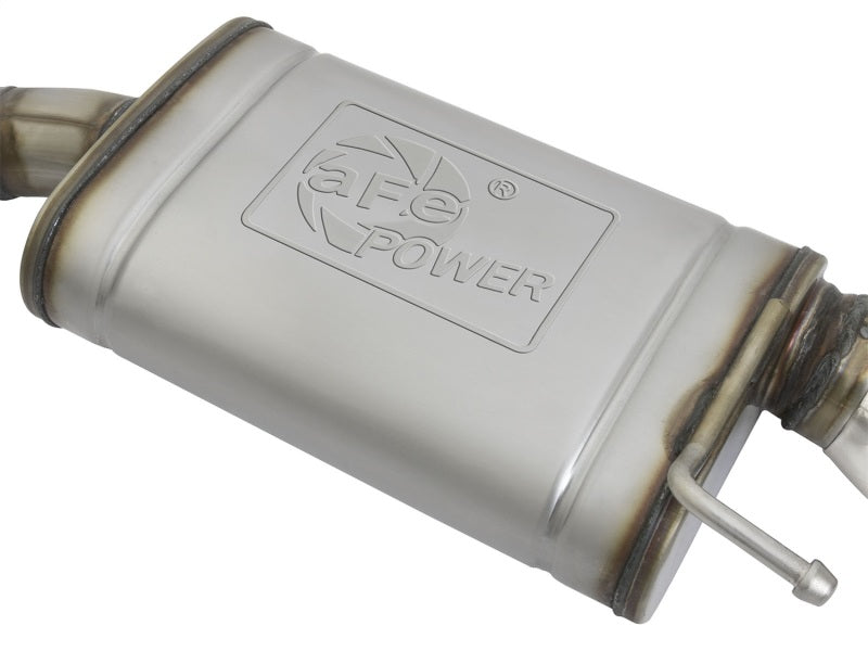 AFE 49-43085-P rce XP 2.5in 409 Stainless Axle Back Exhaust w/Stainless Tips 15