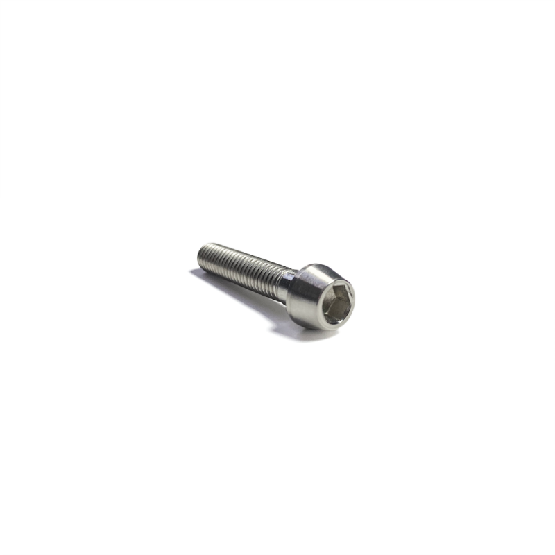 Ticon 126-00413-0415 Industries Titanium Bolt Taper Cone M6x15x1TP 4mm Allen Head