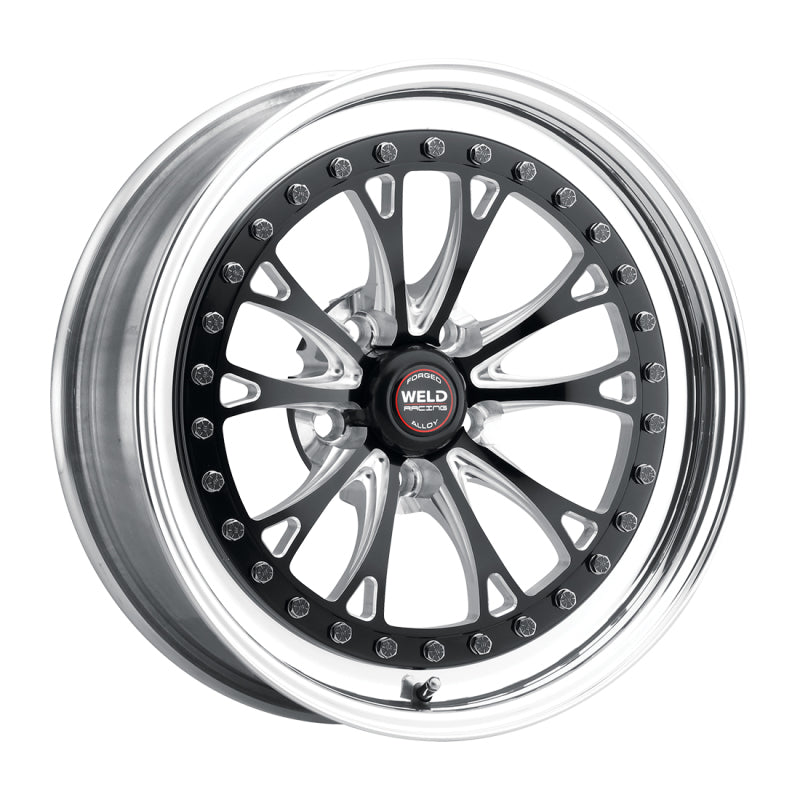 Weld 94LB7100A80A Vitesse 17x10 / 5x4.5mm BP / 8in. BS Low Pad Black Wheel - Po