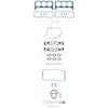 Fel-Pro 2601738 fits Chevrolet S10 260-1738 Engine Gasket Set
