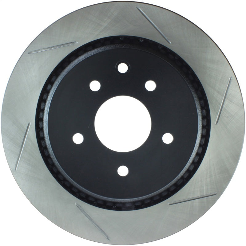 Stoptech 126.42093SL Power Slot 07-08 fits Infiniti G35 2WD Sport Sedan / 08-09 G37 SportStop Slotted Rear Left Roto