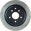 Stoptech 126.42093SL Power Slot 07-08 fits Infiniti G35 2WD Sport Sedan / 08-09 G37 SportStop Slotted Rear Left Roto