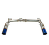 Remark RO-TTZ8-SL 2022+ fits Subaru BRZ/fits Toyota GR86 BOSO Axle Back Exhaust w/Burnt Stainless Steel Tip