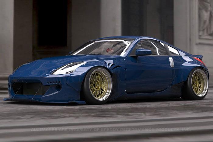 GReddy 17020351 fits Nissan 350z (Z33) Pandem Wide Body Front Bumper