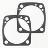 Twin Power 43186 fits Evo Base Gasket 3 5/8 Inch Bore .020 Rubber Covered Steel