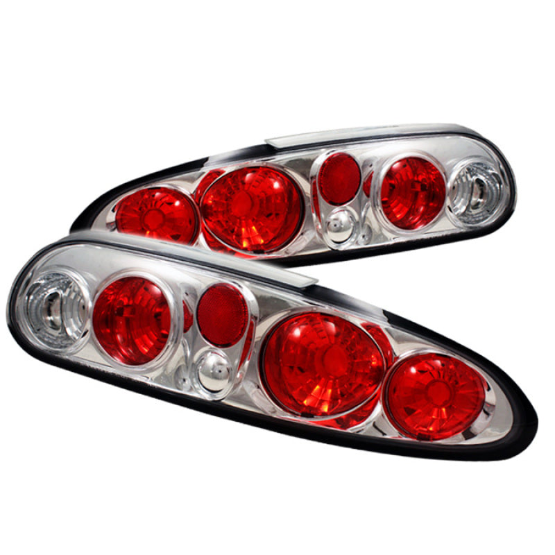 Spyder 5001207 fits Chevy 93-02 Camaro Euro Style Tail Lights Chrome ALT-YD-CCA