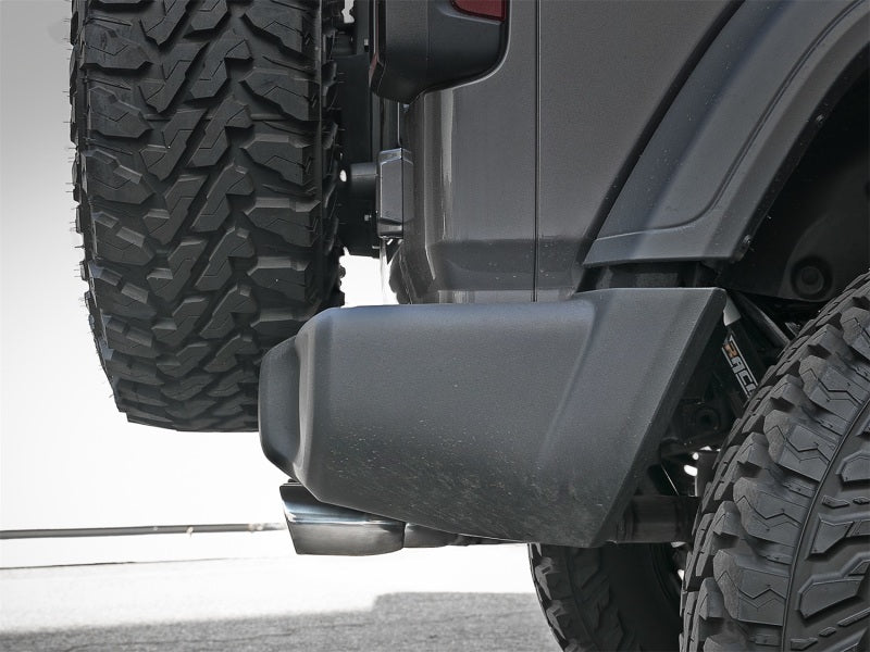 AFE 49-38071-P Series 2.5in. 304 SS C/B Exhaust System 2018 fits Jeep Wrangler