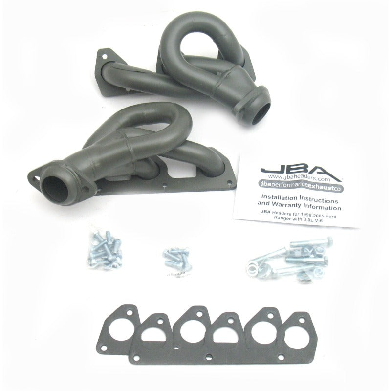 JBA 1647S-1JT fits Ford 02-08 Ranger 3.0L V6 w/o EGR 1-1/2in Primary Ti Ctd Cat4Ward Header