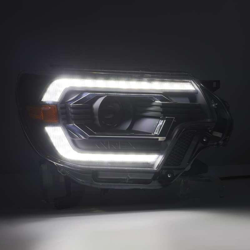 AlphaRex 880750 fits Toyota 12-15 Tacoma LUXX LED Projector Headlights Plank St