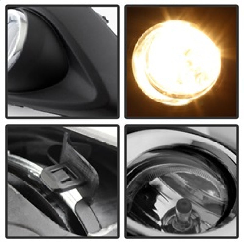 Spyder 5077776 fits Mazda 3 2014+ OEM Fog Light w/Switch- Clear FL-MM32014-C