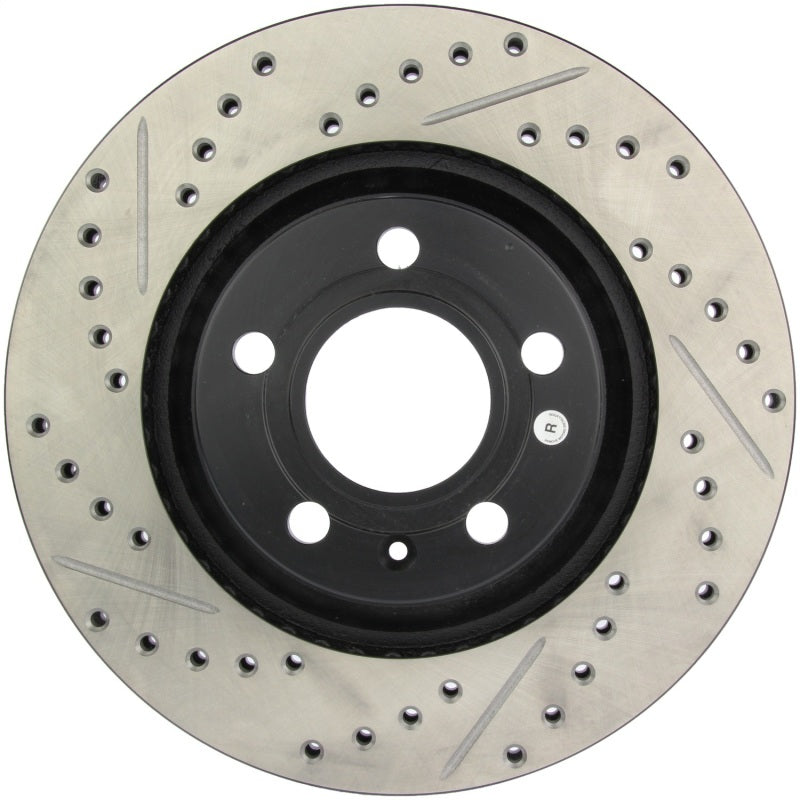 Stoptech 127.33088R Slotted & Drilled Sport Brake Rotor