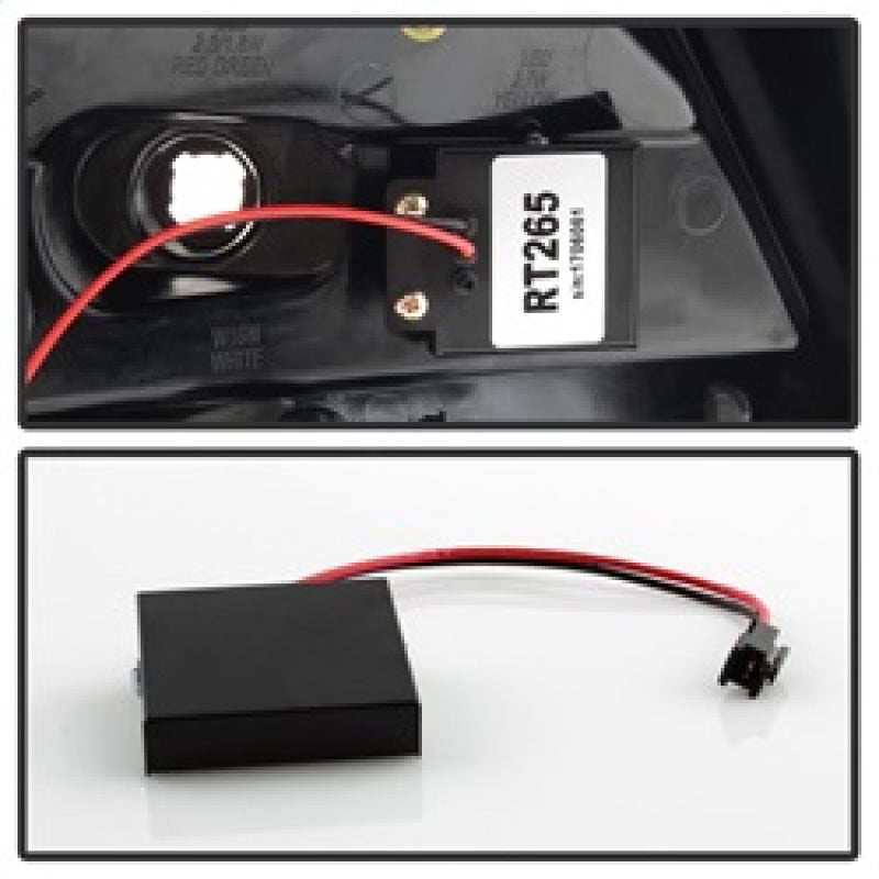 Spyder 5085139 fits Ford 12-14 Focus 5DR LED Tail Lights - Black (ALT-YD-FF12-L