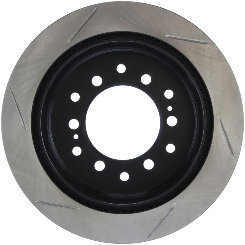 Stoptech 126.44128SL Power Slot 01-07 fits Toyota Sequoia/03-09 4 Runner / 03-09 Lexus GX470 Slotted Left Rear Rotor